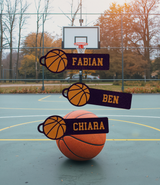 Basketball mit Name Schlüsselanhänger