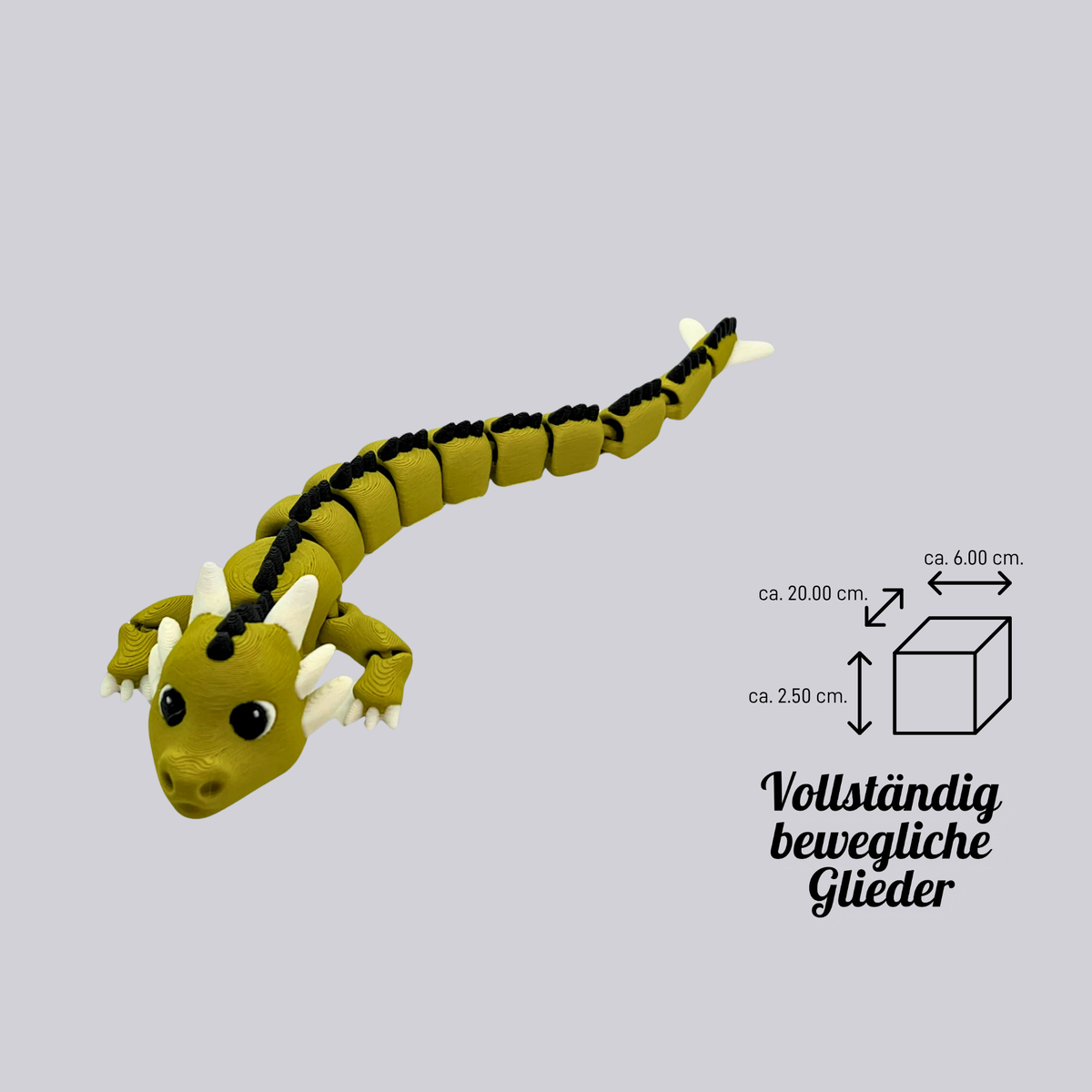 Lindwurm - Länge 19cm
