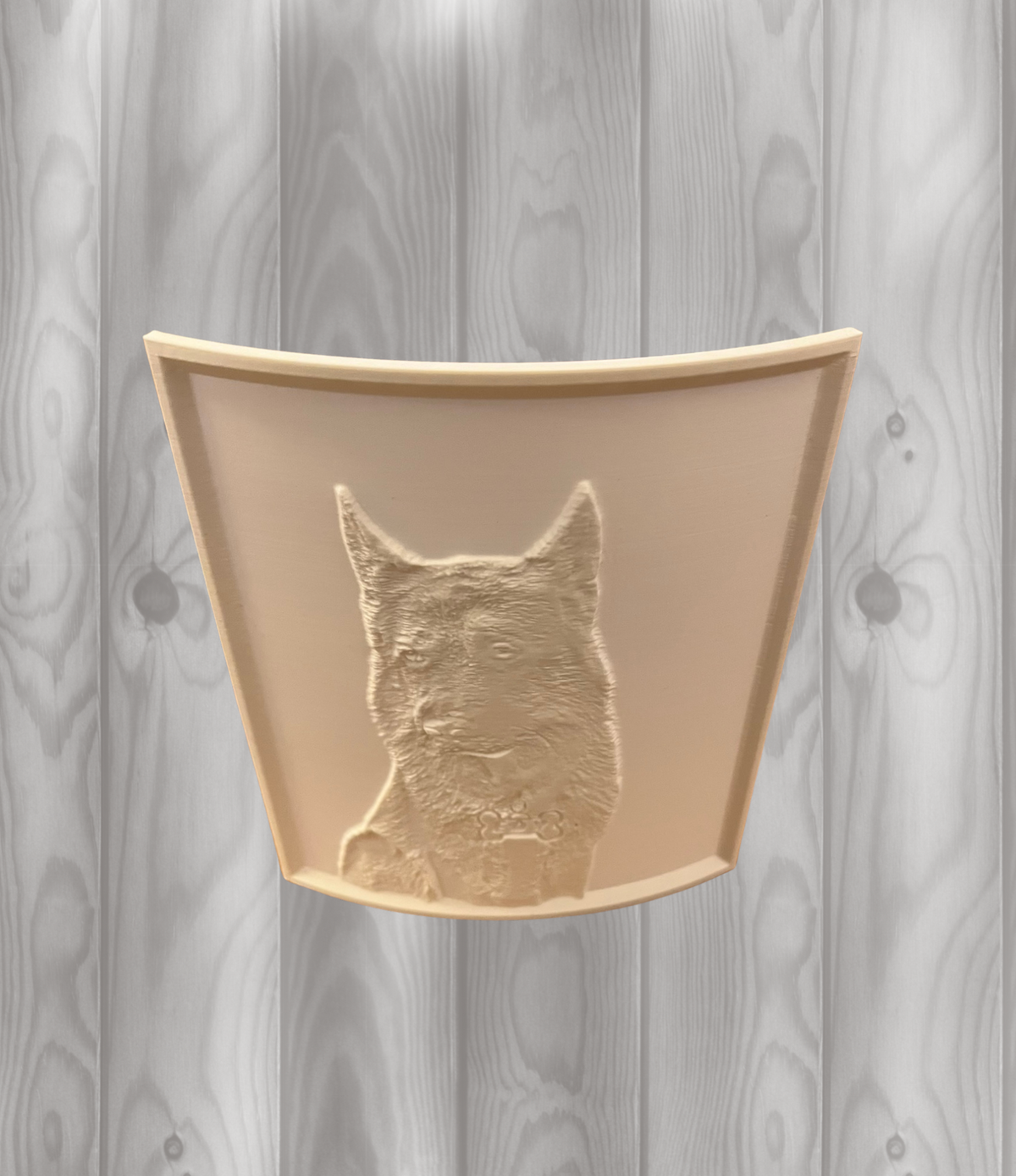 Lithophane Lichtbild 17cm