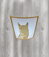Lithophane Lichtbild 17cm